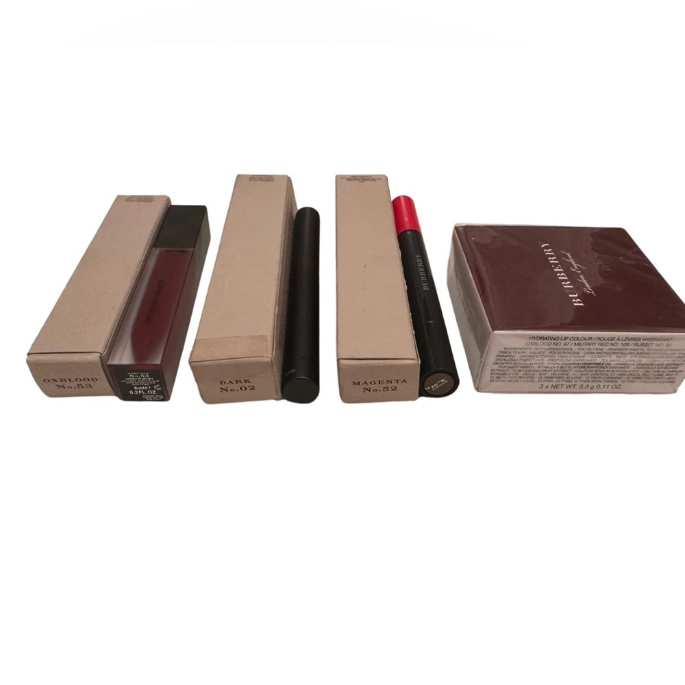Burberry lipstick combo 6 pieces